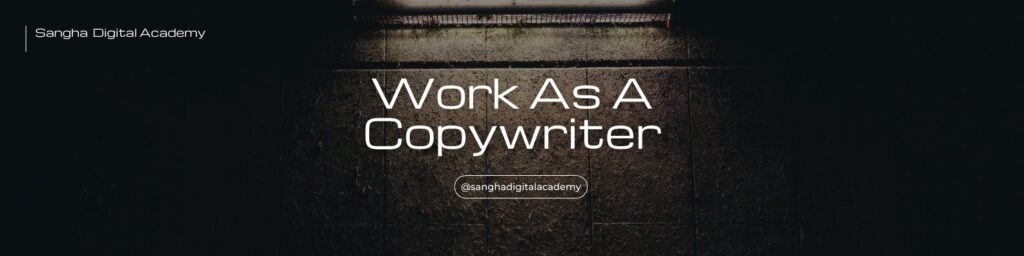 Job as a copywriter